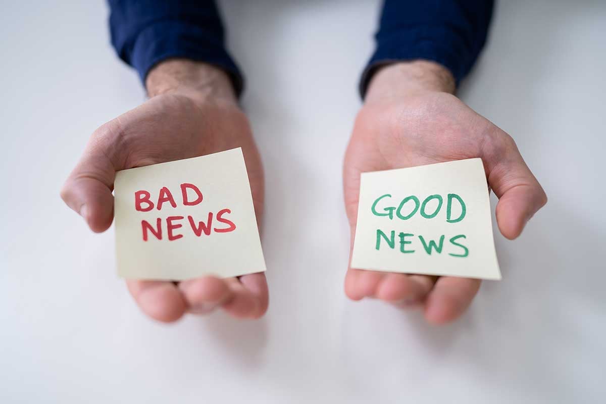 Now news good news. Bad News. Good News. Good Bad. Картинка good or Bad.