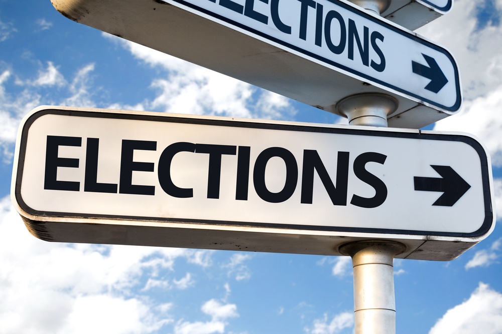 election direction sign