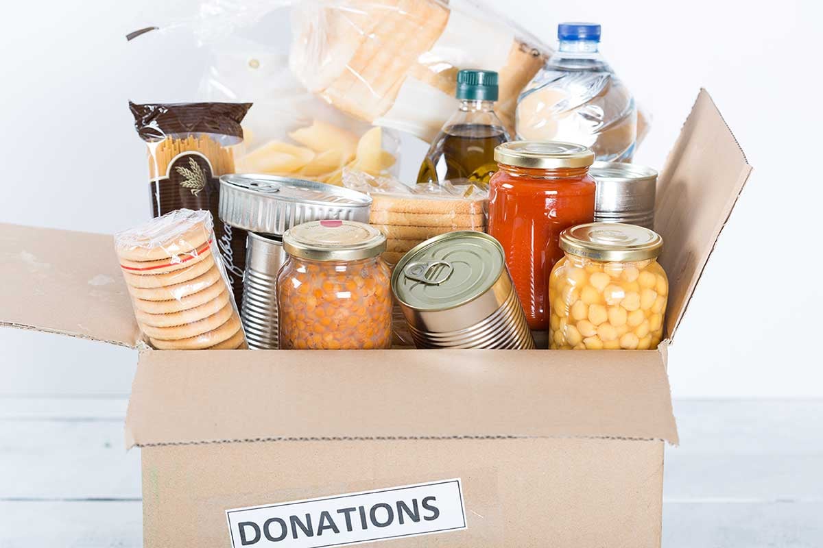 donation box thanksgiving